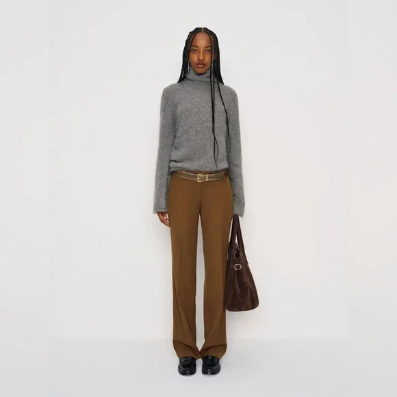 Reformation Claire Ultra Low Rise Pant - Picture 1 of 6